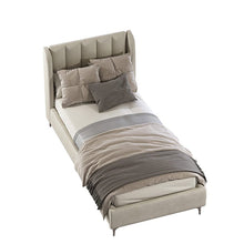 Load image into Gallery viewer, Sand Velvet Single Bed
